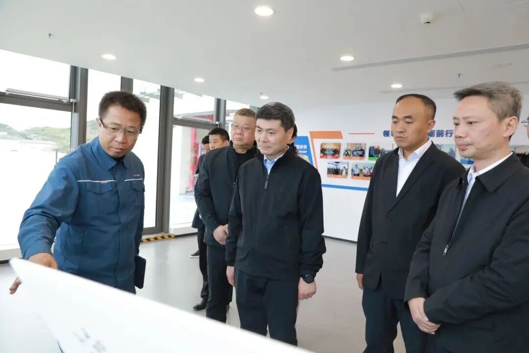 浙江省援藏指挥部党委书记、指挥长盛乐一行赴温州苍南考察调研