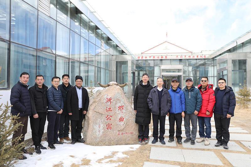 丽水市对口支援新疆阿克苏地区新和县指挥部来我部考察交流