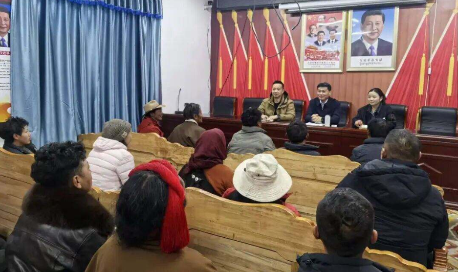 盛乐深入嘉黎宣讲总书记重要讲话精神开展联系包保工作